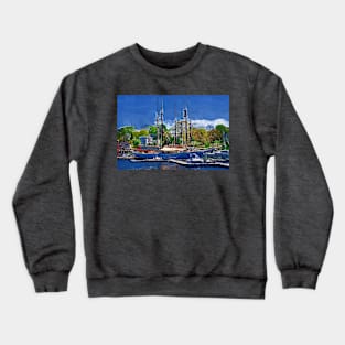 Springtime In The Harbor Crewneck Sweatshirt